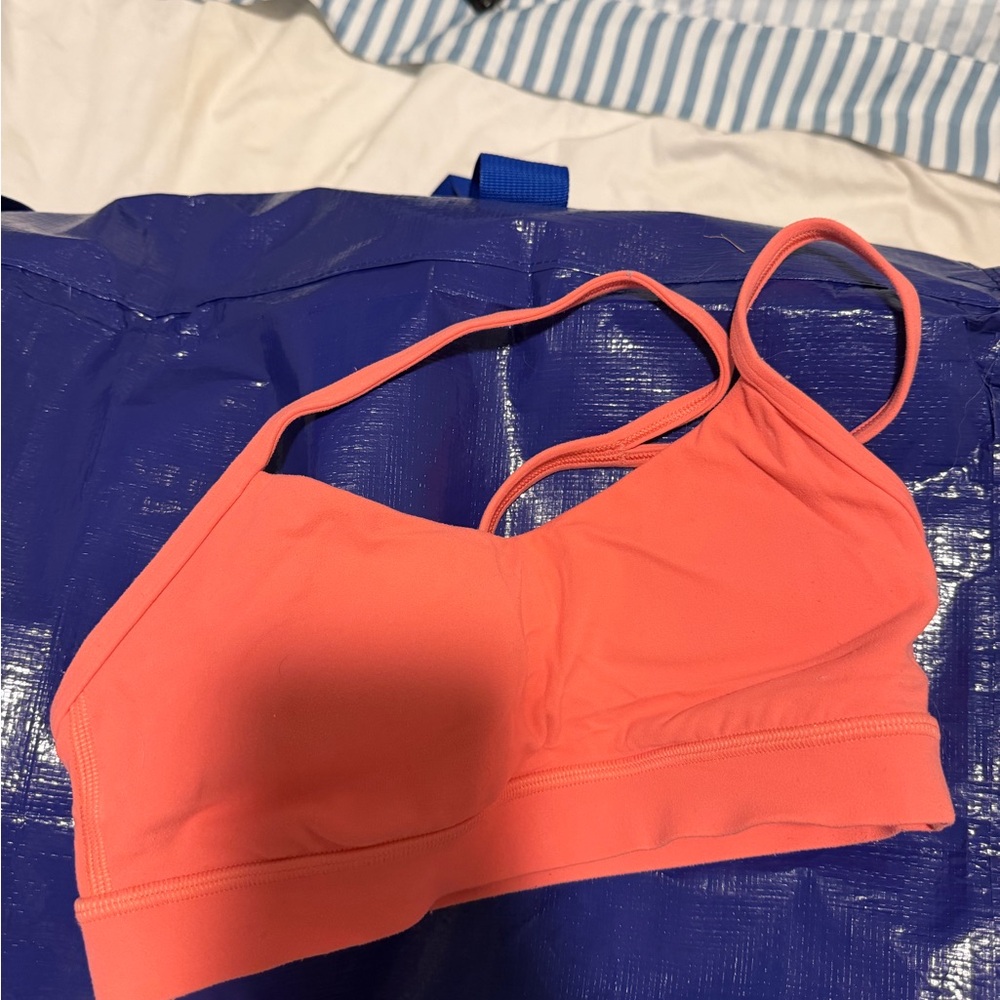 LuluLemon Coral Flow-Y Bra